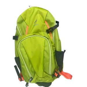 TOPI Outdoor Adventure Green Multi-Compartment Rugged Hiking Backpack Bag